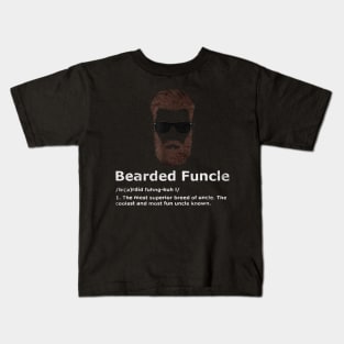 Bearded Funcle Kids T-Shirt